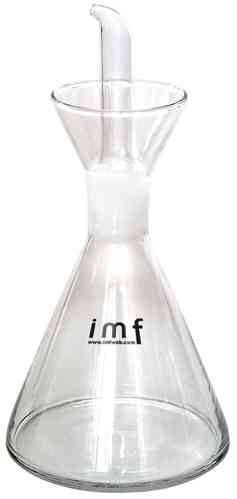 Aceitera cristal antigoteo cónica 500 ml Imf