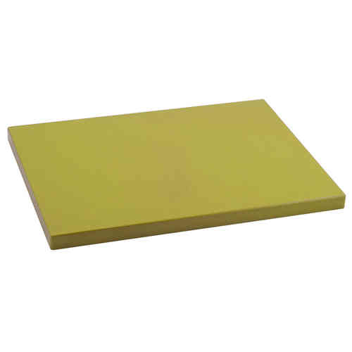 Tabla polietileno 33x23x2cm amarillo Metaltex
