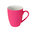 Mug cerámica/silicona rosa Riera