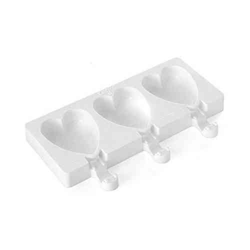 Molde canapés Easy Cream Mini Heart Silikomart