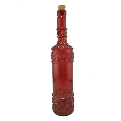 Botella reciclada Rosetón 700 ml roja