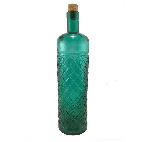 Botella reciclada Licorera anis 700 ml verde