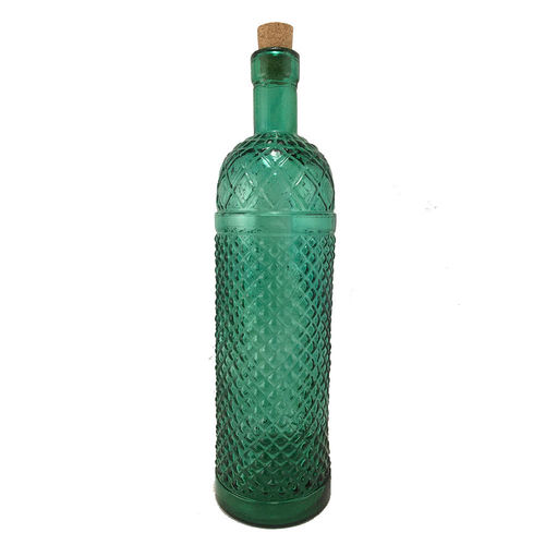 Botella reciclada Diamante 700 ml verde