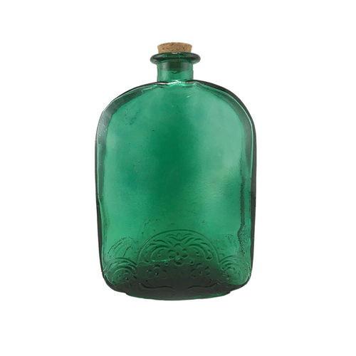 Botella reciclada Farmacia 700 ml verde